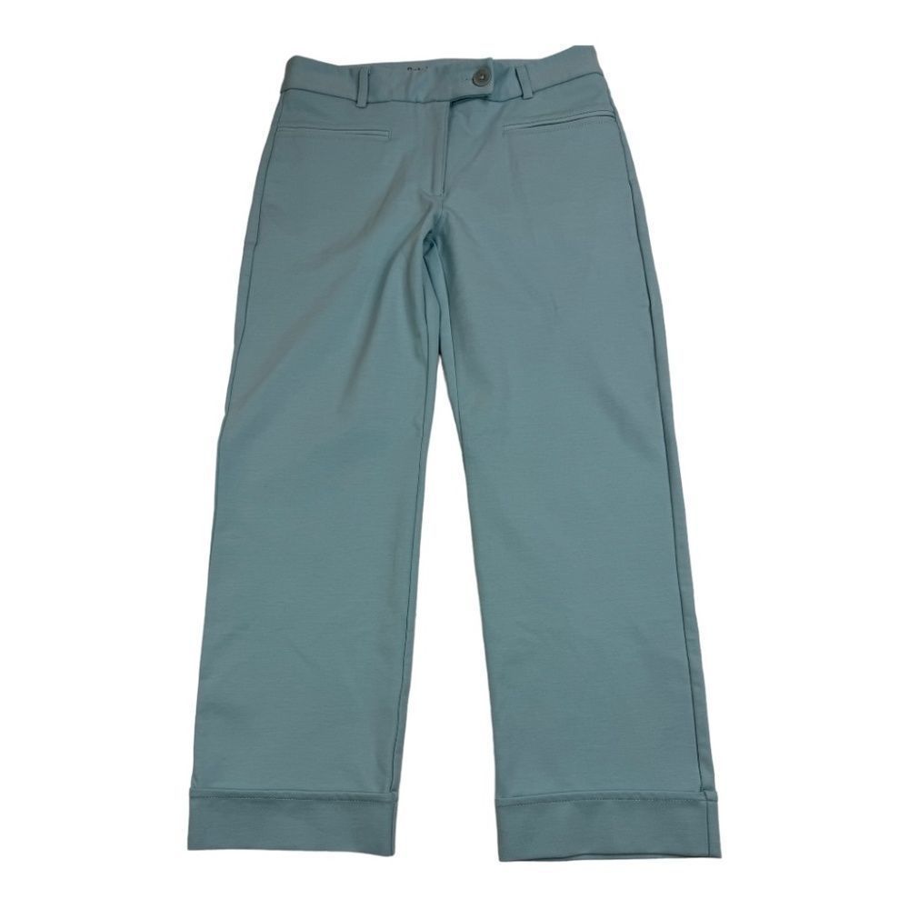 Betabrand Cropped Ankle Pants in Light Blue - Picture 7 of 12